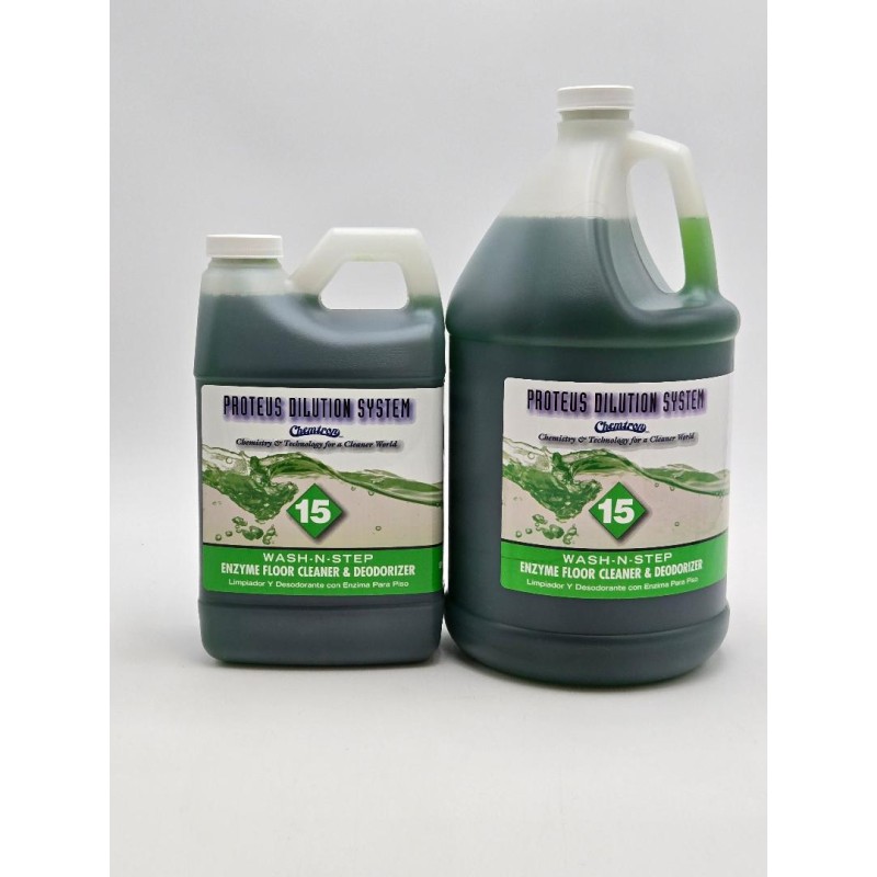 Proteus Wash-N-Step Enzyme Floor Cleaner 4/1