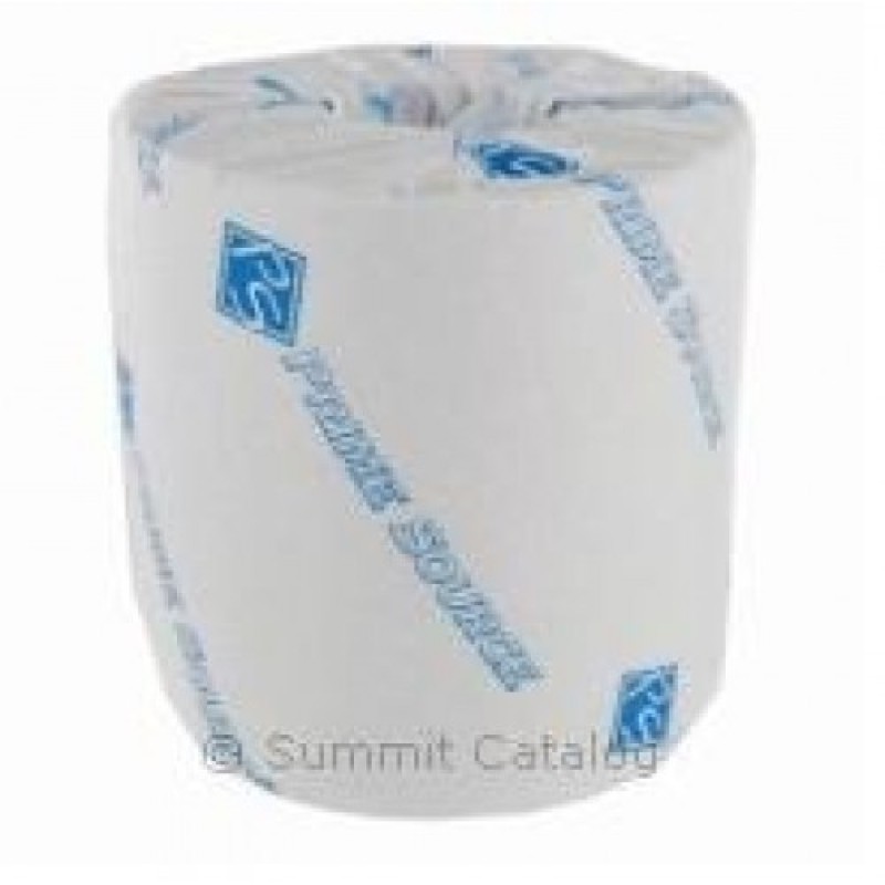 P/S ECONOMY T/TISSUE 2PLY SINGLE ROLL WHITE